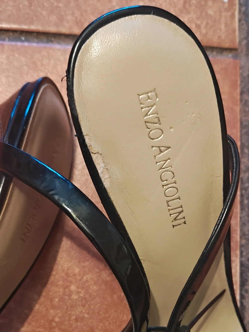 Enzo Angiolini sleek patent
